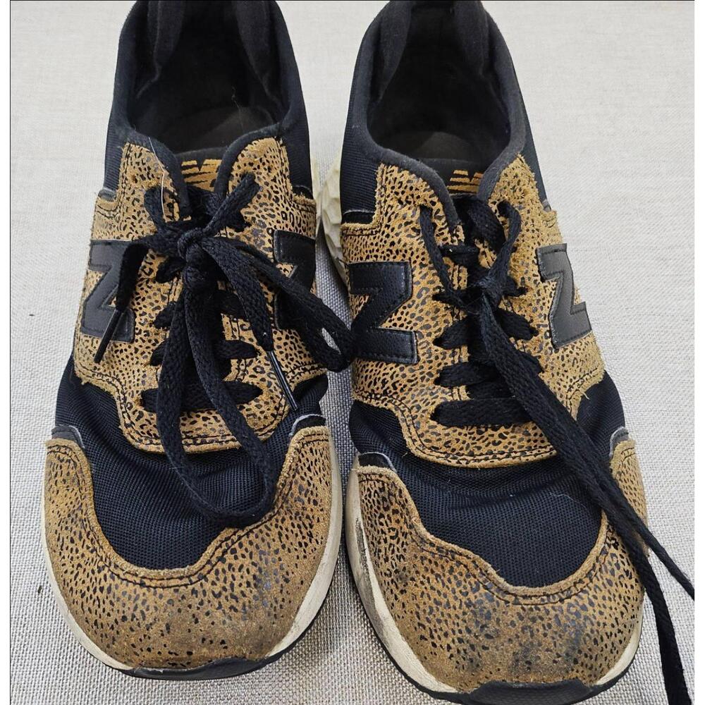 New Balance x70 Cheetah‎ Print Sneakers WSX70THD Retro Athletic Womens 8B